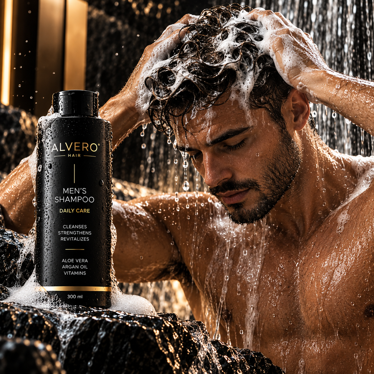 ALVERO MEN'S SHAMPOO