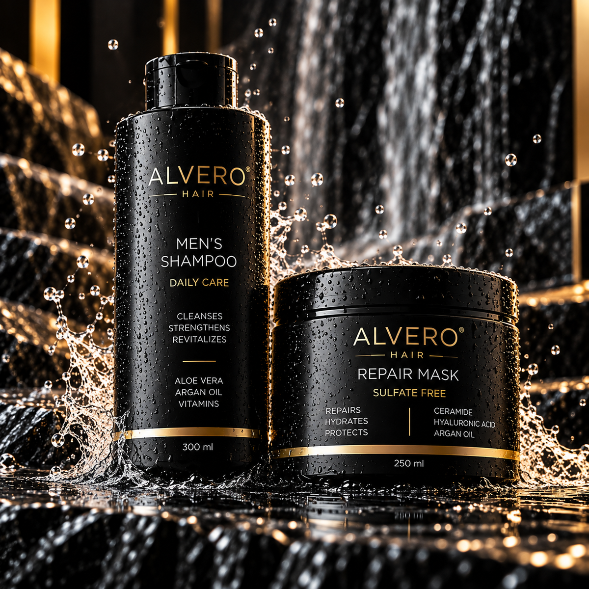 ALVERO COMPLETE ROUTINE — HAIR + STYLE