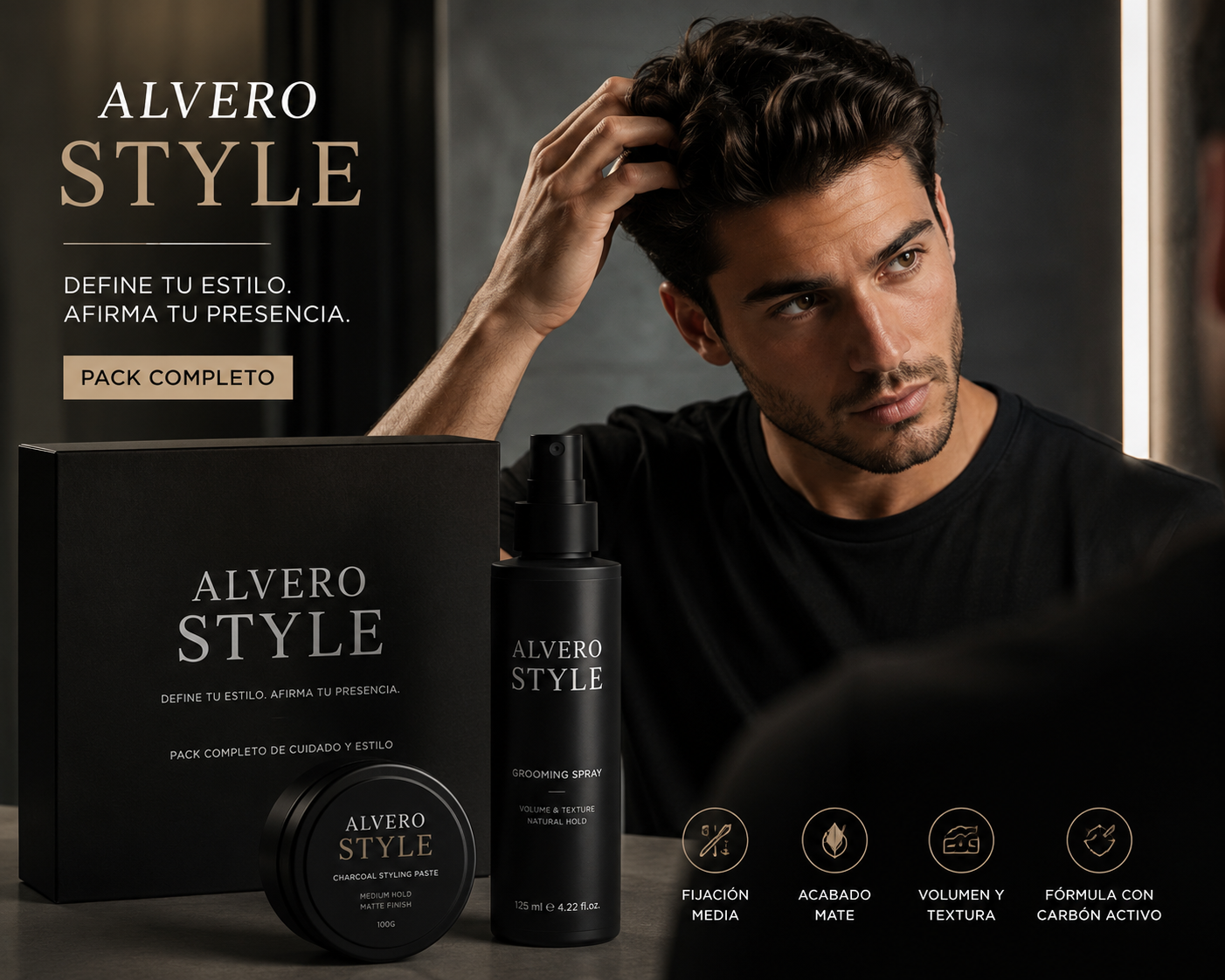 ALVERO STYLE / TRATAMIENTO PROFESIONAL DE PEINADO