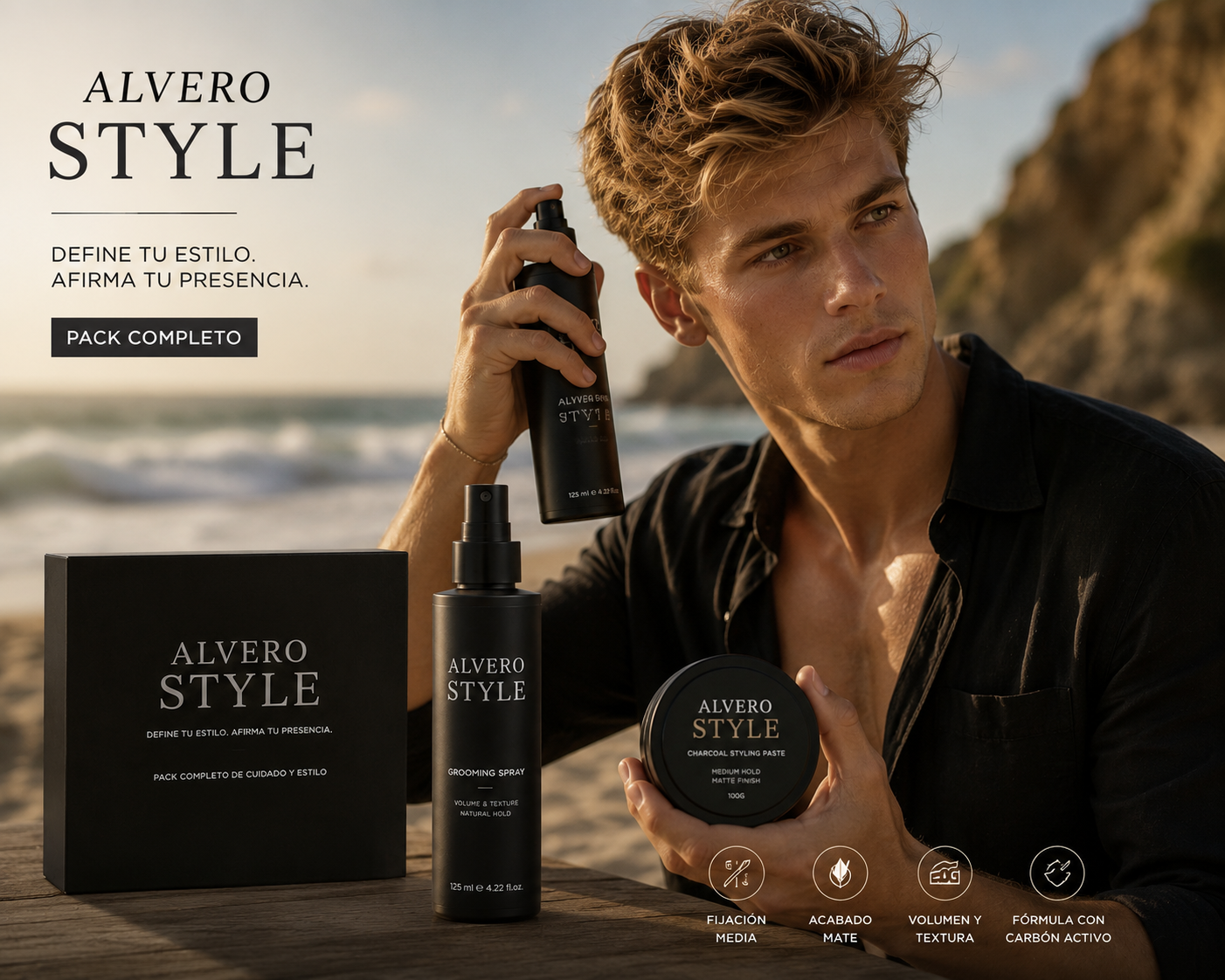 ALVERO STYLE / TRATAMIENTO PROFESIONAL DE PEINADO