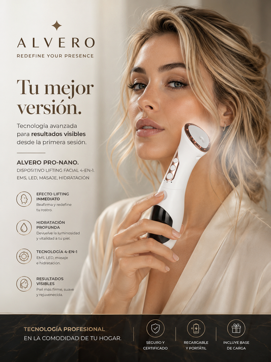 Dispositivo Lifting Pro-Nano: La revolución de tu rutina facial 4 en 1
