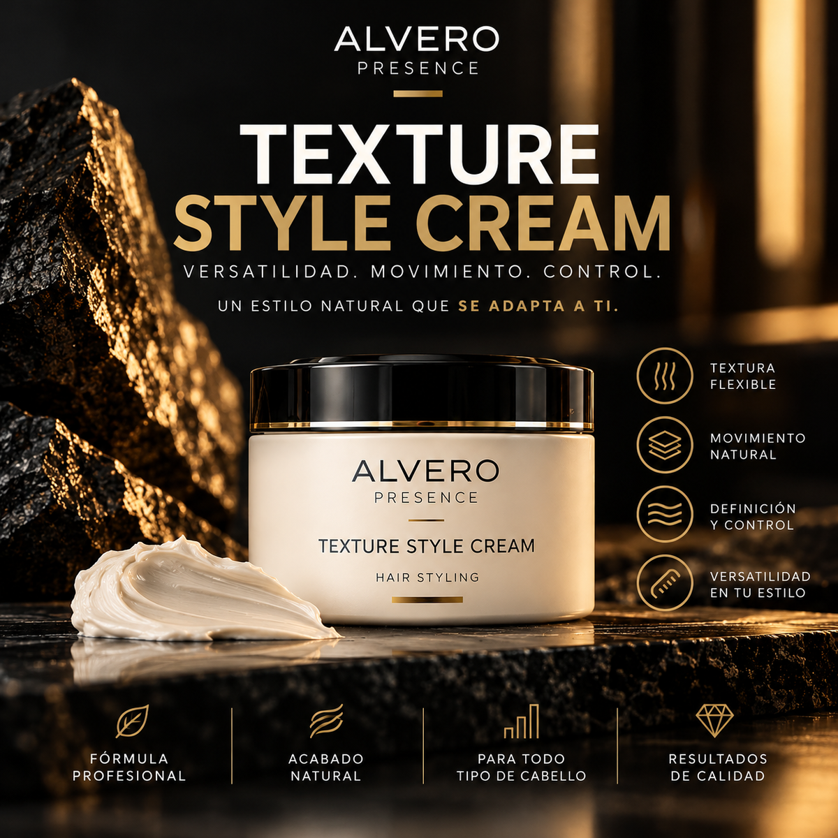 ALVERO TEXTURE STYLE CREAM