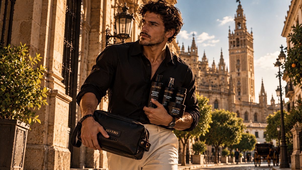 ALVERO SIGNATURE LEATHER BAG